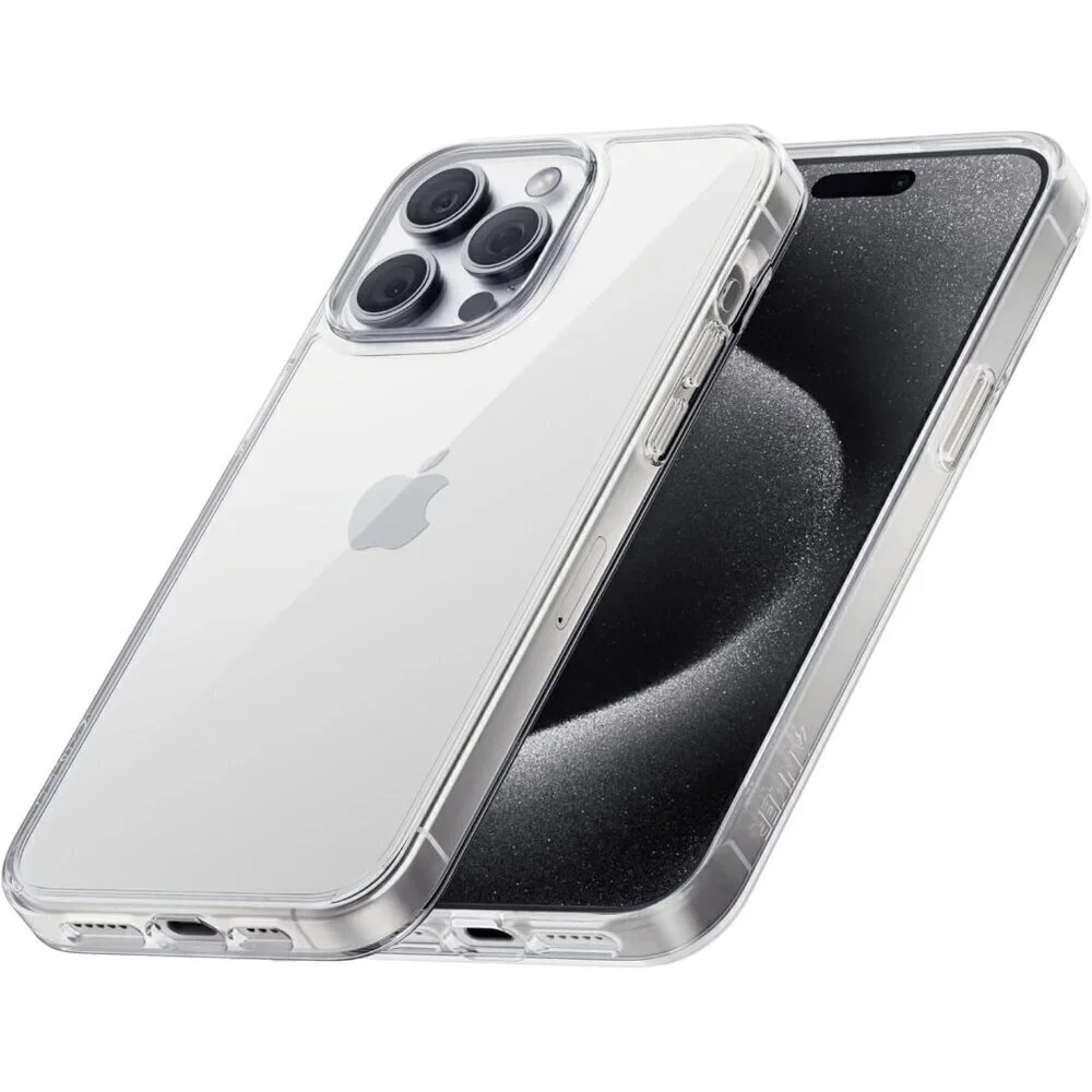 🆕iPhone 15 Pro Max Case, Military-Grade Shockproof Protection, Phone Case Clear